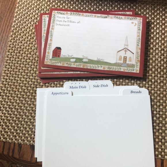 Recipe Box & Cards - Picture 9 of 16